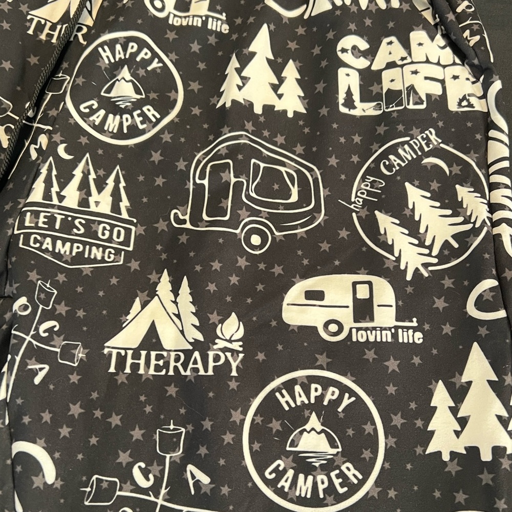 Happy camper jogger capris